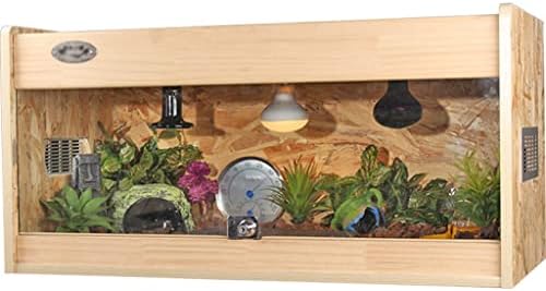 Skrzynia Hodowlana Szklana Schronienie Gady