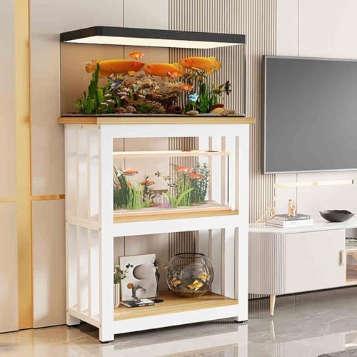 Stelaż Trzypoziomowy Żółwie Rośliny Salon