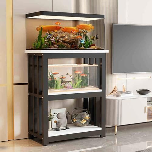 Regał Trzypoziomowy Akwaria Terrarium Kwiaty