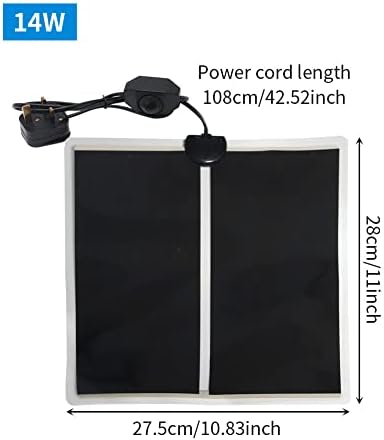 Mata Grzewcza 14W Regulowana Małe Zwierzęta