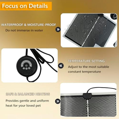 Mata Ogrzewająca 14W Siedem Poziomów Regulacji