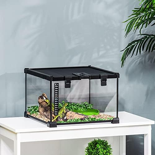 Terrarium Szklane Małe Jaszczurki Pająki 30cm