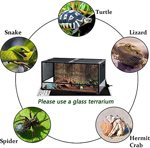 Mata Grzewcza 7W Regulowana Żółwie Gekony