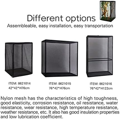 Skrzynia Akrylowa Czarna Owady Ptaszniki