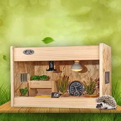 Skrzynia Hodowlana Szklana Schronienie Gady