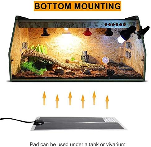 Mata Grzewcza 7W Regulowana Żółwie Gekony