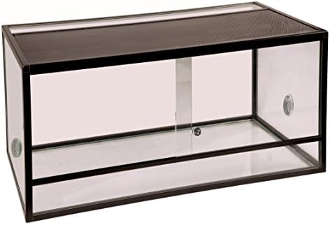 Terrarium Aluminiowe Żółwie Lądowe Czarne